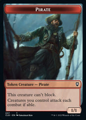 Pirate // Goblin Double-Sided Token [Commander Legends: Battle for Baldur's Gate Tokens] | Anubis Games and Hobby