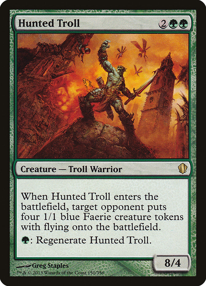 Hunted Troll [Commander 2013] | Anubis Games and Hobby