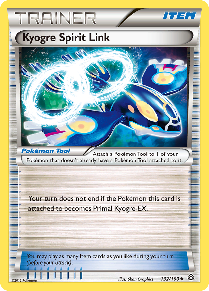 Kyogre Spirit Link (132/160) [XY: Primal Clash] | Anubis Games and Hobby