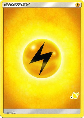 Lightning Energy (Pikachu Stamp #4) [Battle Academy 2020] | Anubis Games and Hobby