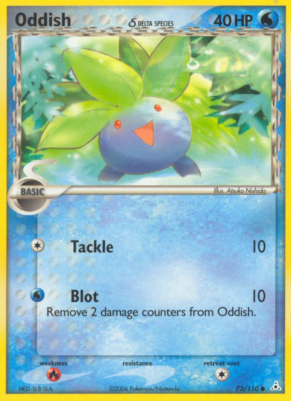 Oddish (73/110) (Delta Species) [EX: Holon Phantoms] | Anubis Games and Hobby