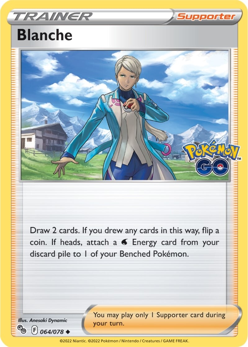 Blanche (064/078) [Pokémon GO] | Anubis Games and Hobby