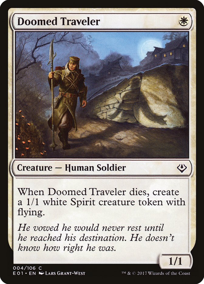 Doomed Traveler [Archenemy: Nicol Bolas] | Anubis Games and Hobby