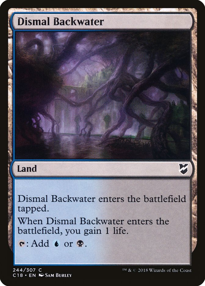 Dismal Backwater [Commander 2018] | Anubis Games and Hobby