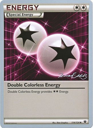 Double Colorless Energy (114/124) (Bebe - Jesper Eriksen) [World Championships 2016] | Anubis Games and Hobby