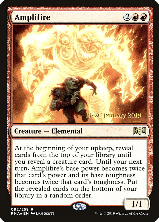 Amplifire [Ravnica Allegiance Prerelease Promos] | Anubis Games and Hobby