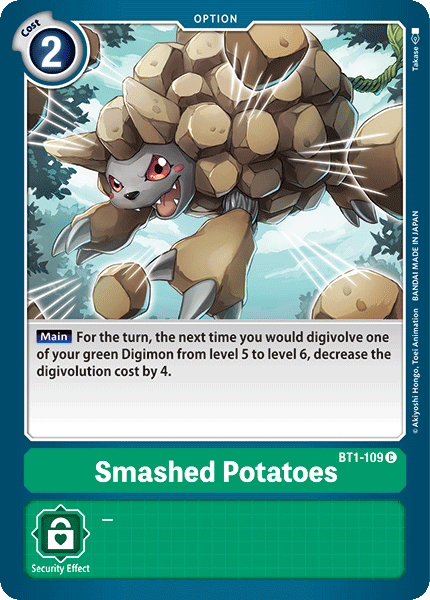 Smashed Potatoes [BT1-109] [Release Special Booster Ver.1.0] | Anubis Games and Hobby