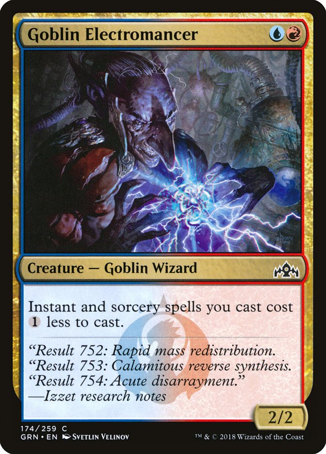 Goblin Electromancer [Guilds of Ravnica] | Anubis Games and Hobby