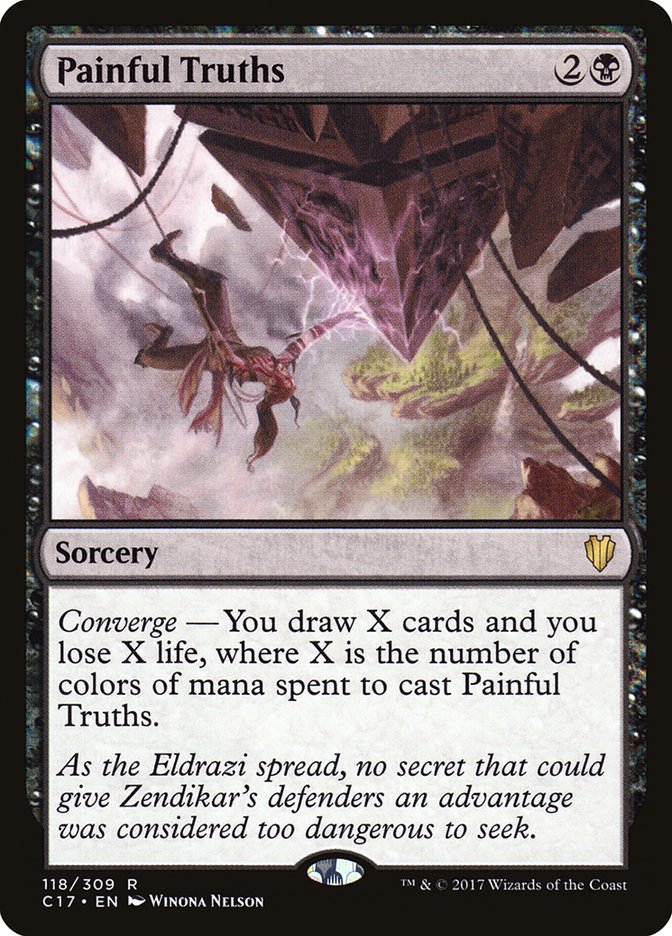 Painful Truths [Commander 2017] | Anubis Games and Hobby