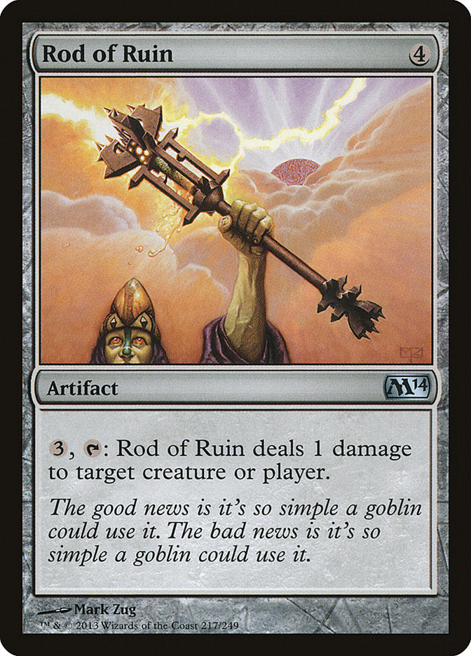 Rod of Ruin [Magic 2014] | Anubis Games and Hobby