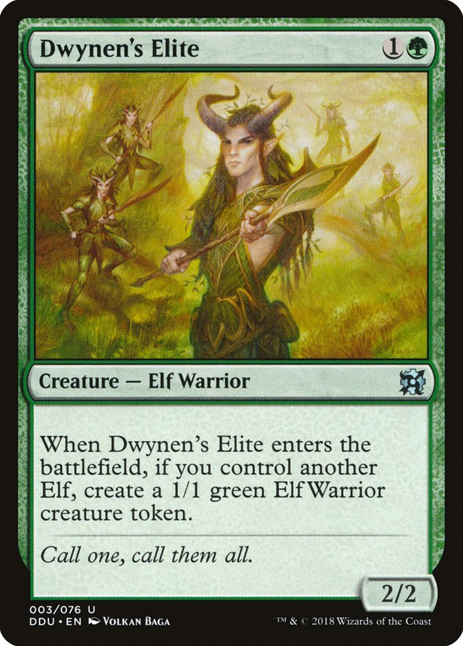 Dwynen's Elite [Duel Decks: Elves vs. Inventors] | Anubis Games and Hobby