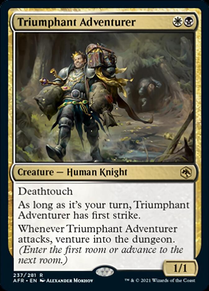 Triumphant Adventurer [Dungeons & Dragons: Adventures in the Forgotten Realms] | Anubis Games and Hobby