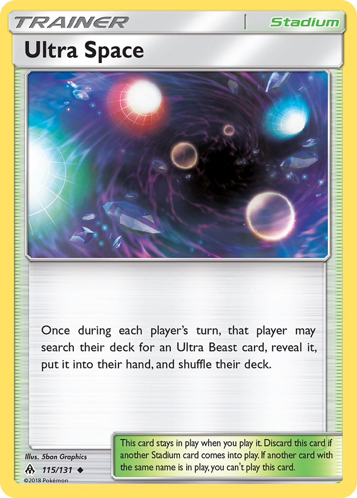 Ultra Space (115/131) [Sun & Moon: Forbidden Light] | Anubis Games and Hobby