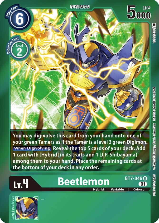 Beetlemon [BT7-046] (Event Pack 3) [Next Adventure Promos] | Anubis Games and Hobby