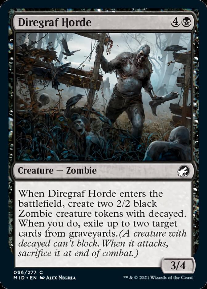 Diregraf Horde [Innistrad: Midnight Hunt] | Anubis Games and Hobby