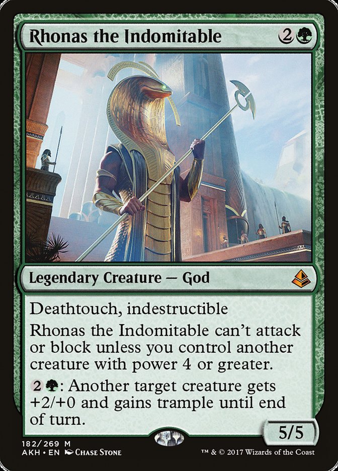 Rhonas the Indomitable [Amonkhet] | Anubis Games and Hobby