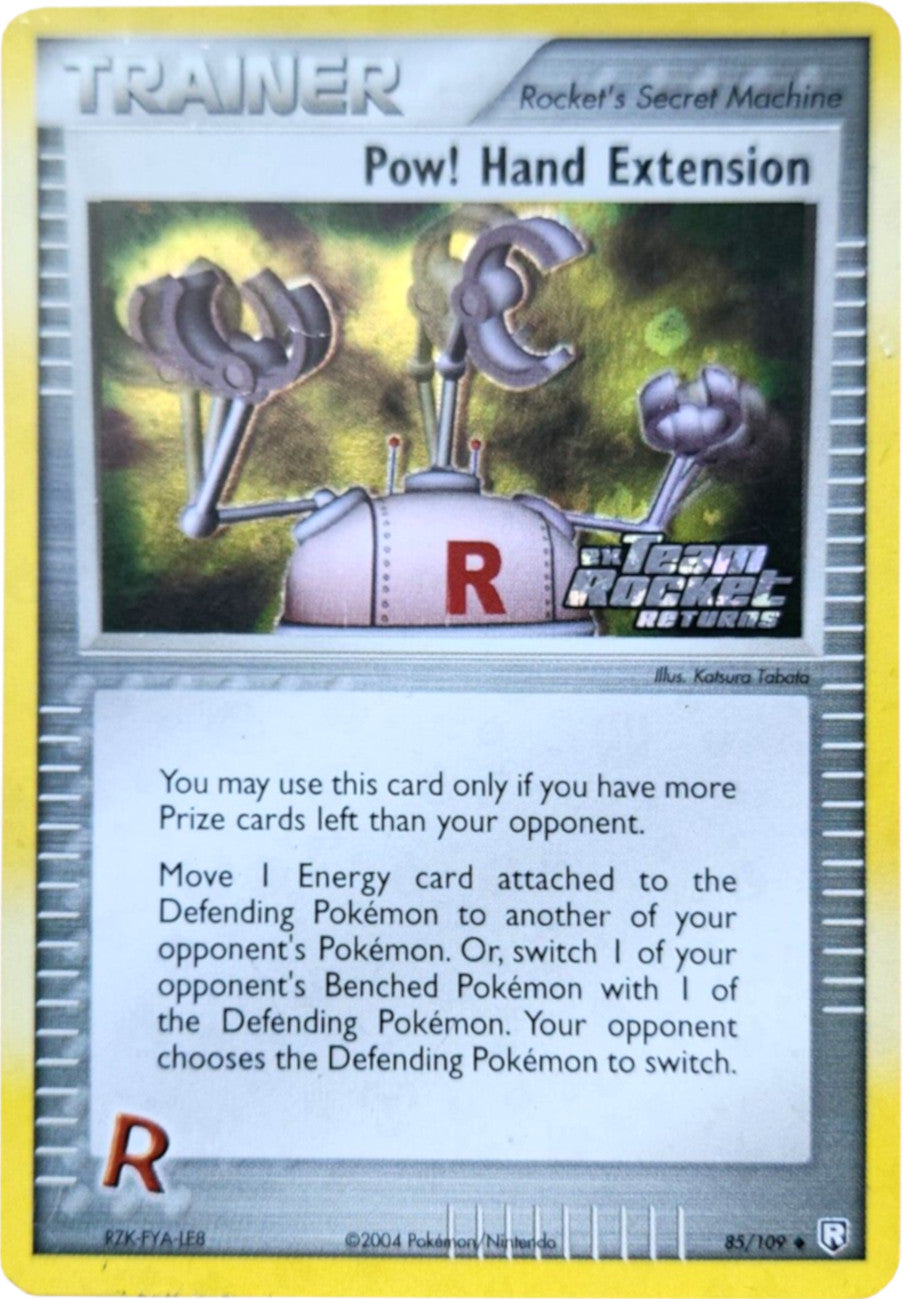 Pow! Hand Extension (85/109) (Stamped) [EX: Team Rocket Returns] | Anubis Games and Hobby