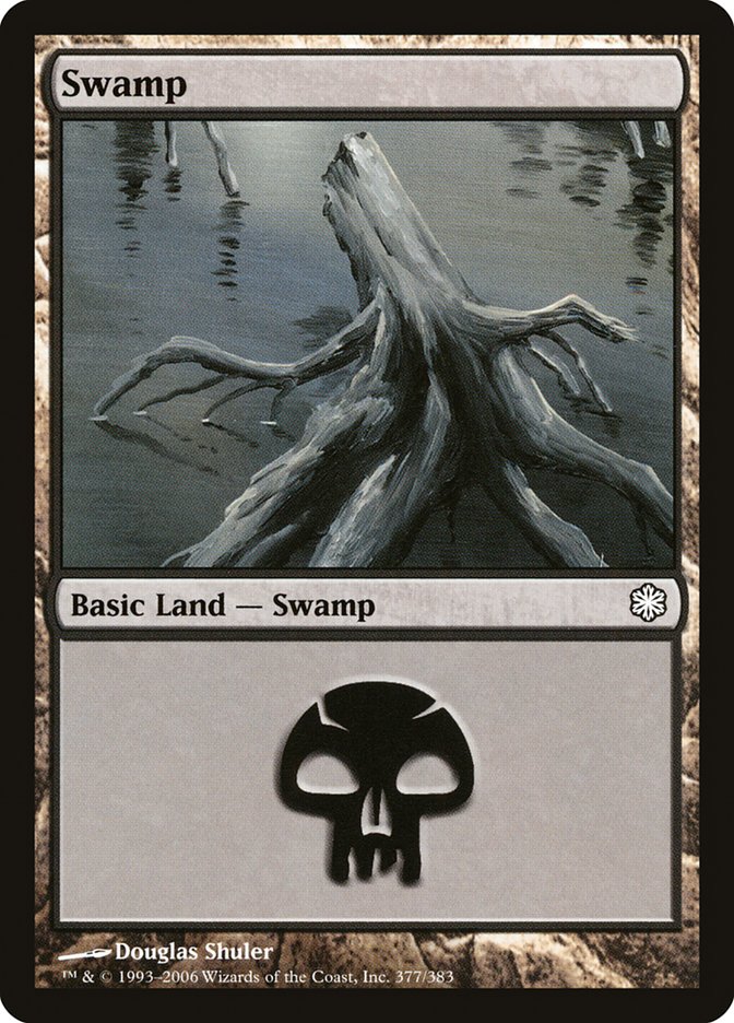 Swamp (377) [Coldsnap Theme Decks] | Anubis Games and Hobby