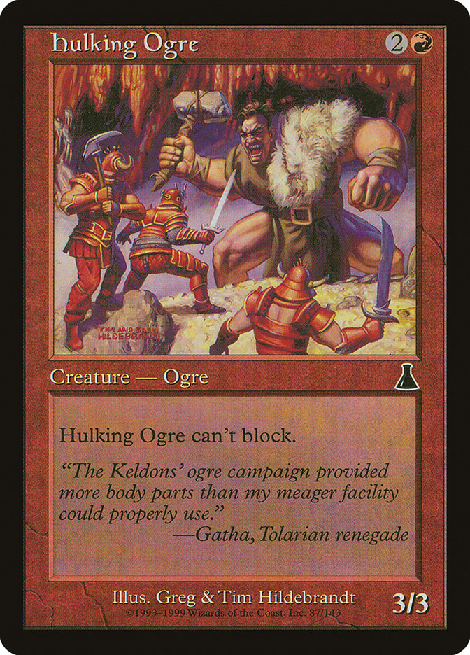 Hulking Ogre [Urza's Destiny] | Anubis Games and Hobby