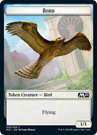 Bird // Cat (011) Double-Sided Token [Core Set 2021 Tokens] | Anubis Games and Hobby