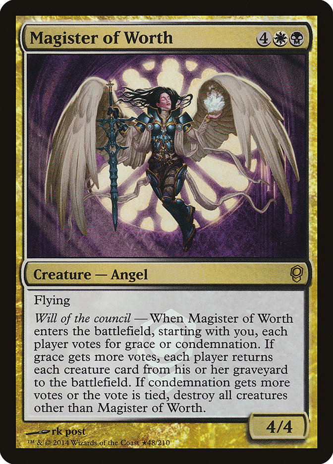 Magister of Worth (Launch) [Conspiracy Promos] | Anubis Games and Hobby