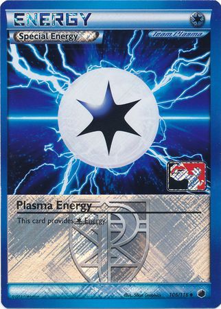 Plasma Energy (106/116) (Play Pokemon Promo) [Black & White: Plasma Freeze] | Anubis Games and Hobby