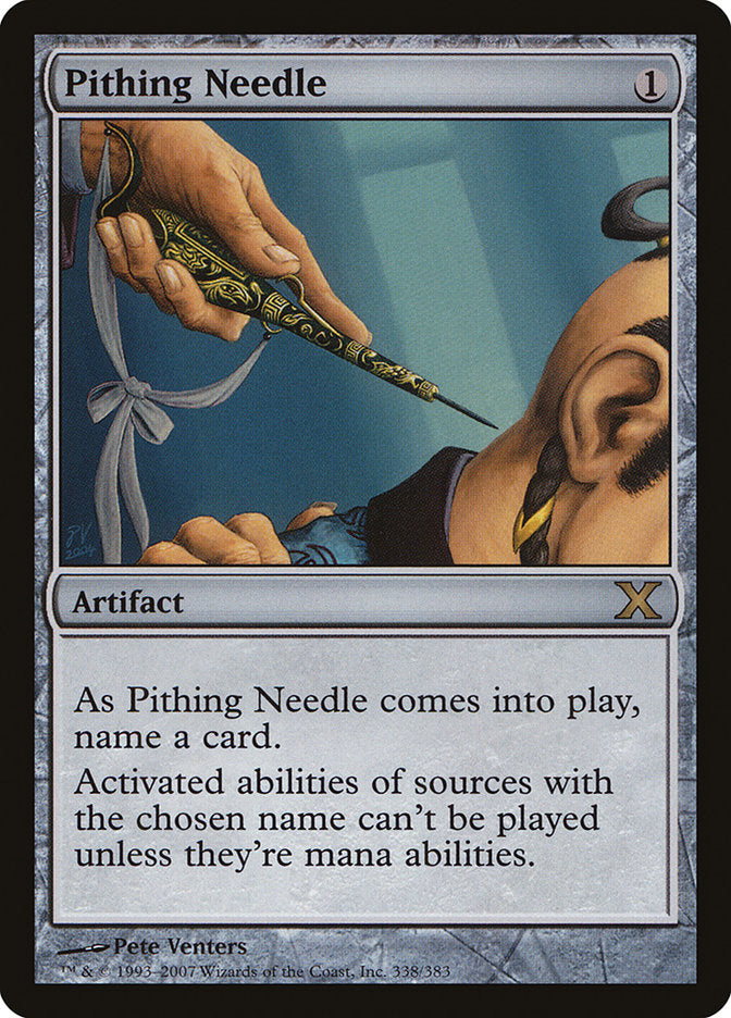 Pithing Needle [Tenth Edition] | Anubis Games and Hobby