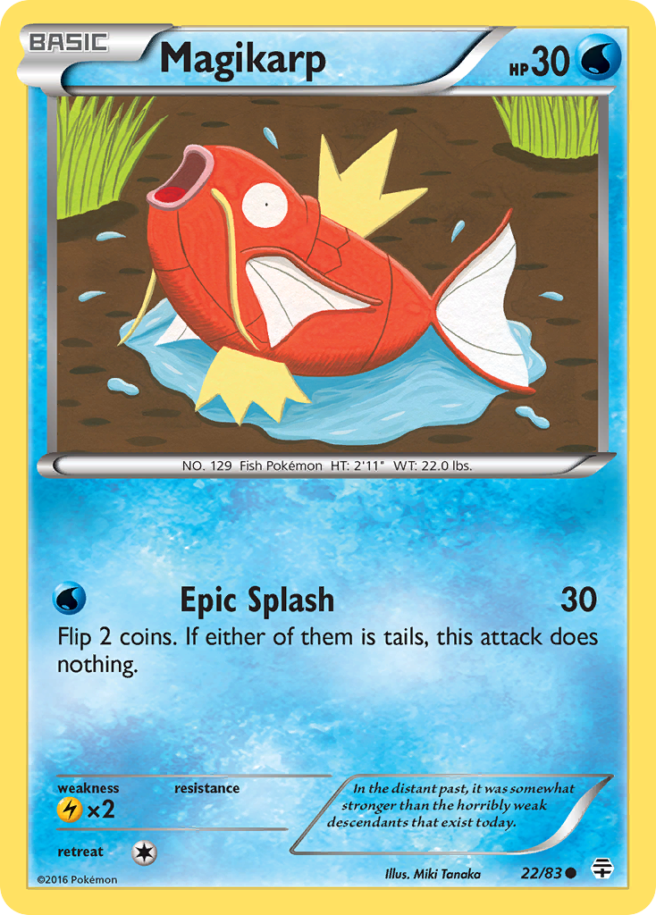 Magikarp (22/83) [XY: Generations] | Anubis Games and Hobby