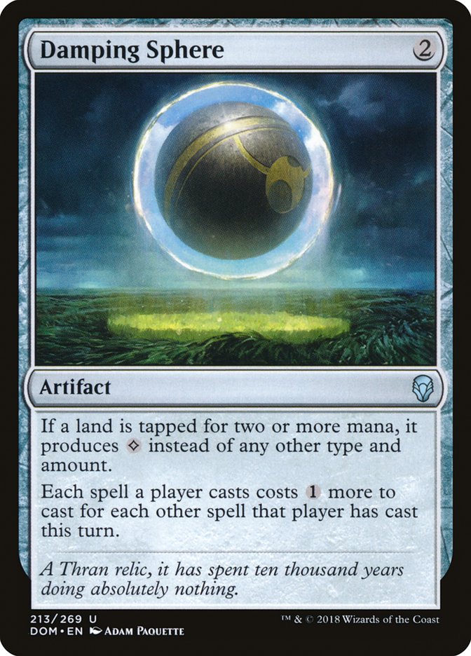 Damping Sphere [Dominaria] | Anubis Games and Hobby