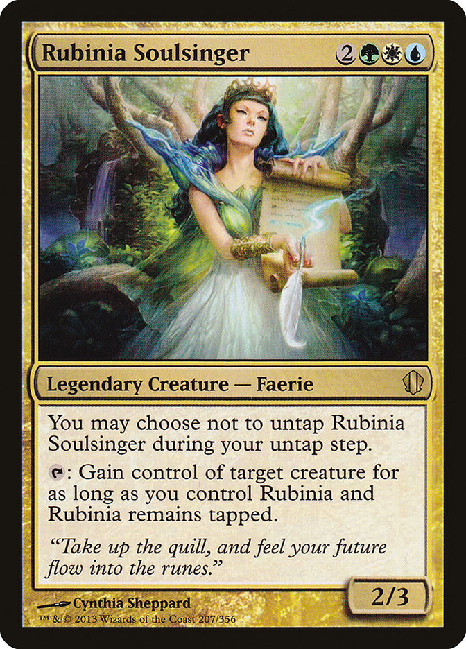 Rubinia Soulsinger [Commander 2013] | Anubis Games and Hobby