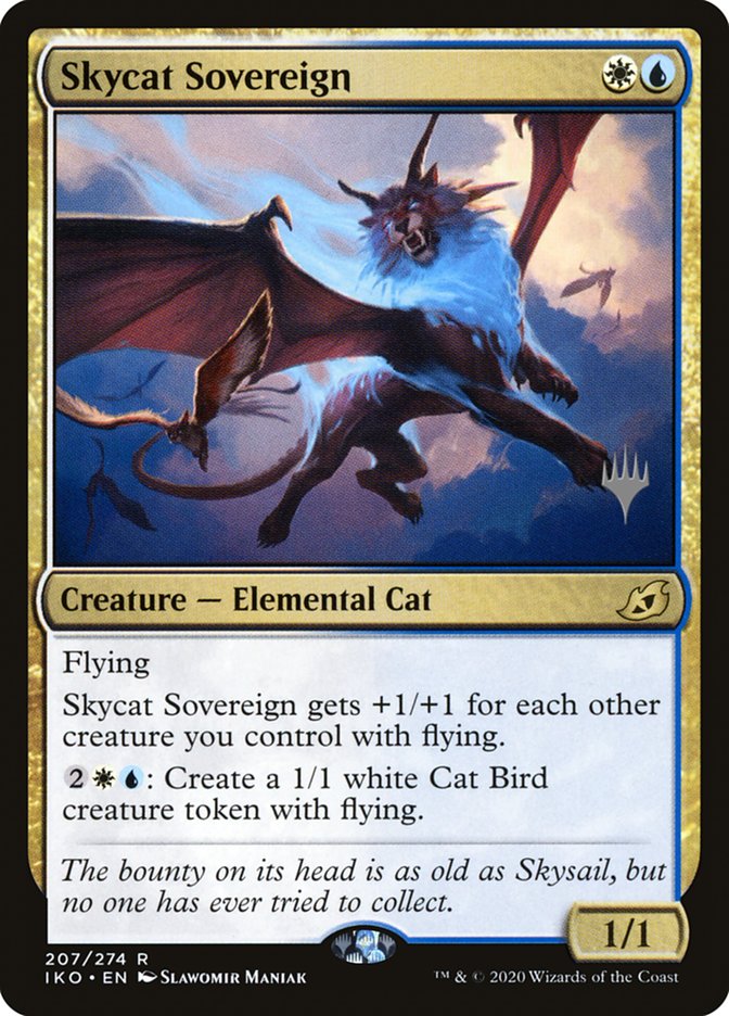 Skycat Sovereign (Promo Pack) [Ikoria: Lair of Behemoths Promos] | Anubis Games and Hobby