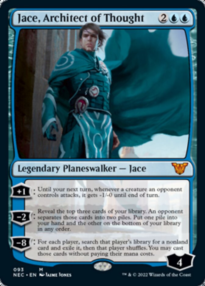 Jace, Architect of Thought [Kamigawa: Neon Dynasty Commander] | Anubis Games and Hobby