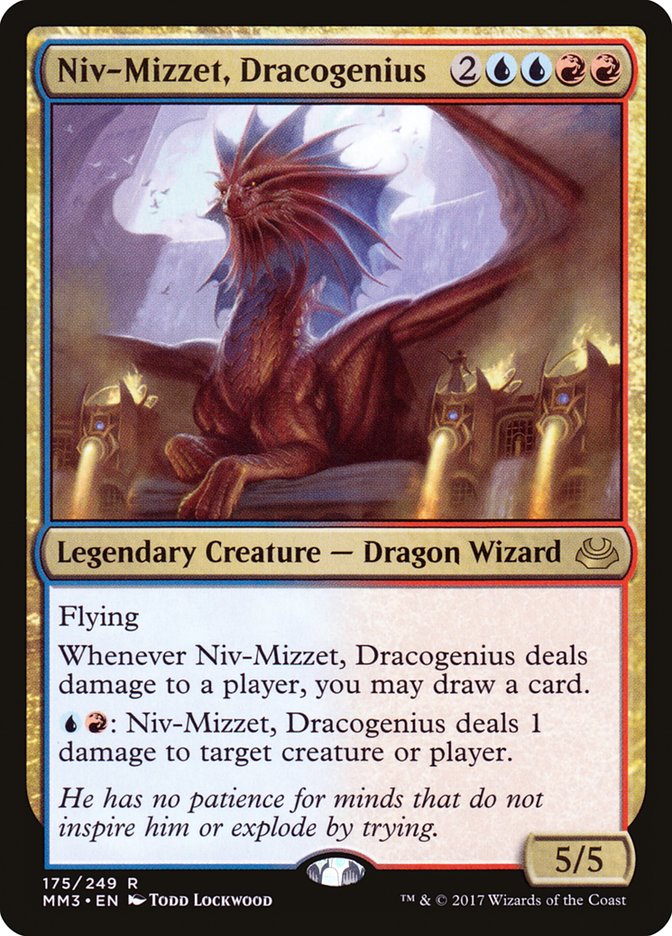 Niv-Mizzet, Dracogenius [Modern Masters 2017] | Anubis Games and Hobby