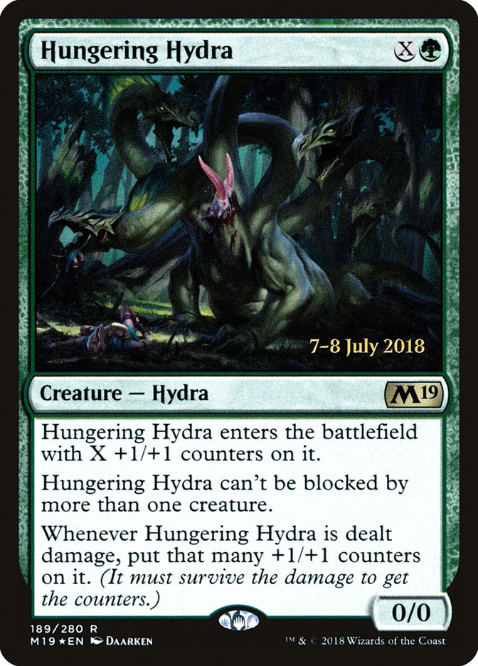 Hungering Hydra [Core Set 2019 Prerelease Promos] | Anubis Games and Hobby