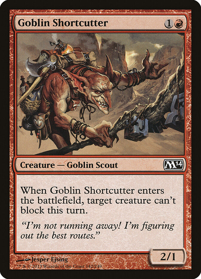 Goblin Shortcutter [Magic 2014] | Anubis Games and Hobby