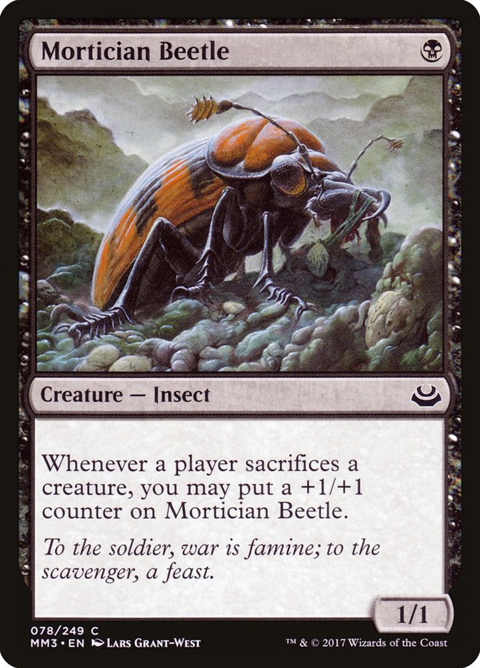 Mortician Beetle [Modern Masters 2017] | Anubis Games and Hobby