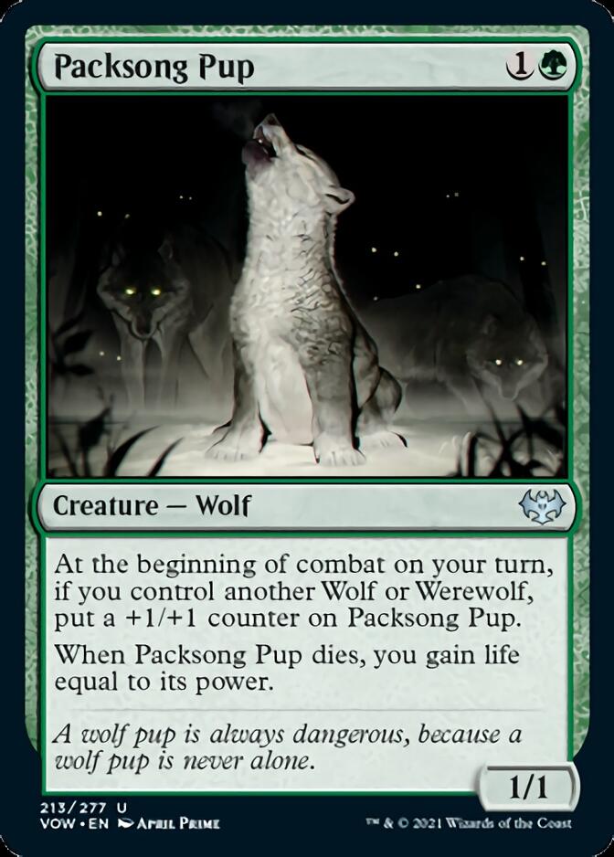 Packsong Pup [Innistrad: Crimson Vow] | Anubis Games and Hobby