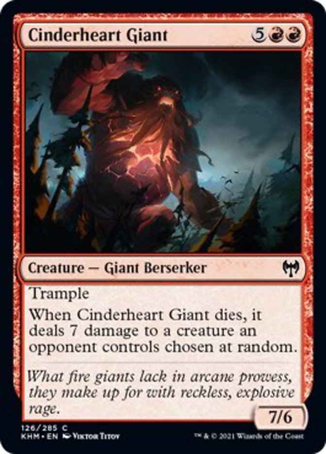 Cinderheart Giant [Kaldheim] | Anubis Games and Hobby