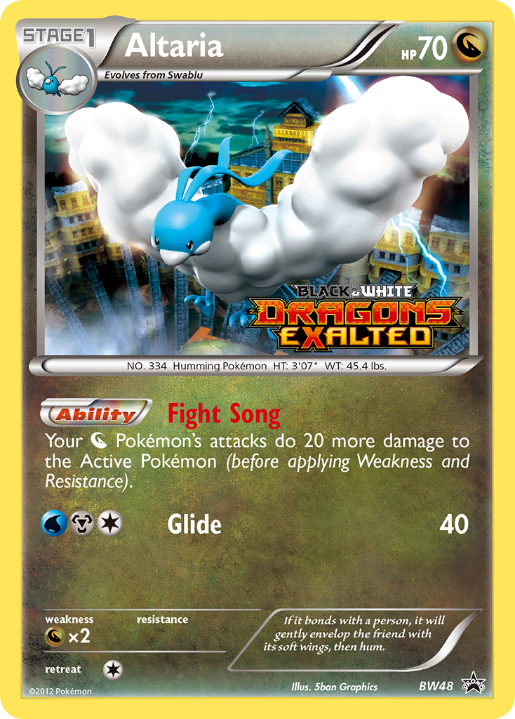 Altaria (BW48) [Black & White: Black Star Promos] | Anubis Games and Hobby