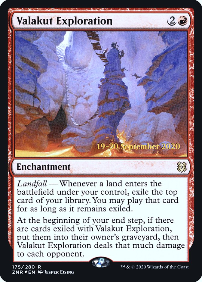 Valakut Exploration [Zendikar Rising Prerelease Promos] | Anubis Games and Hobby