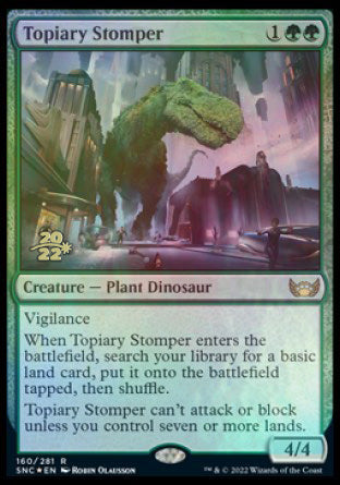 Topiary Stomper [Streets of New Capenna Prerelease Promos] | Anubis Games and Hobby