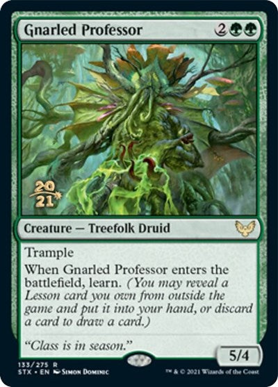 Gnarled Professor [Strixhaven: School of Mages Prerelease Promos] | Anubis Games and Hobby