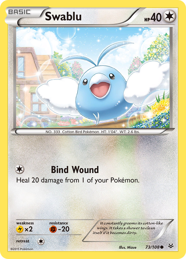 Swablu (73/108) [XY: Roaring Skies] | Anubis Games and Hobby