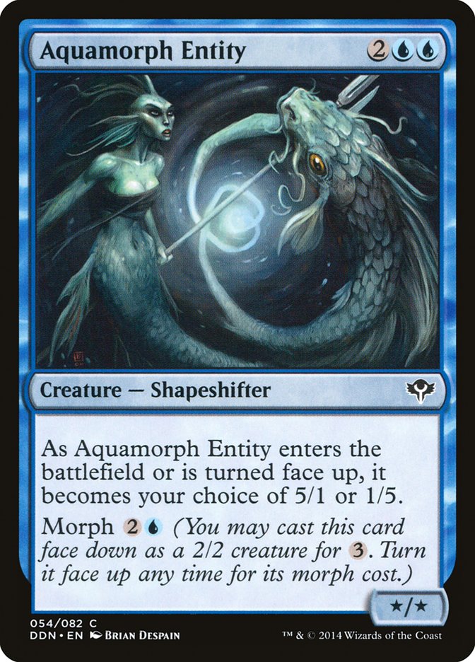 Aquamorph Entity [Duel Decks: Speed vs. Cunning] | Anubis Games and Hobby
