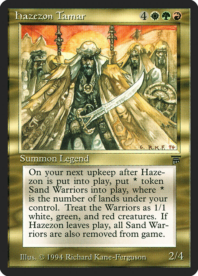 Hazezon Tamar [Legends] | Anubis Games and Hobby