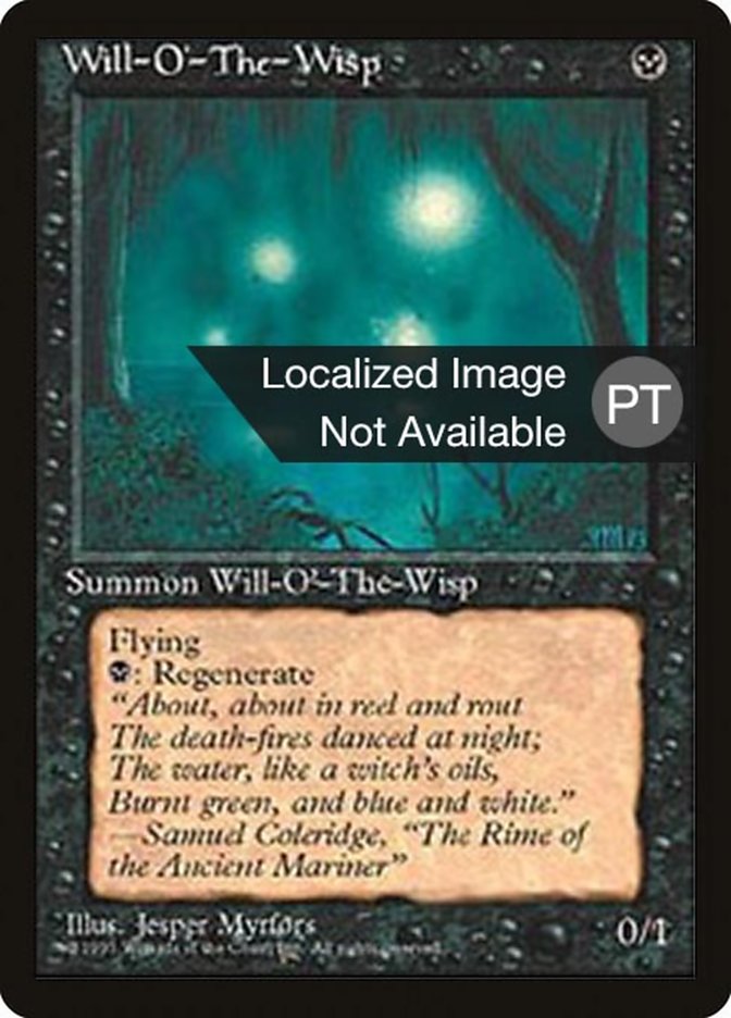 Will-o'-the-Wisp [Fourth Edition (Foreign Black Border)] | Anubis Games and Hobby