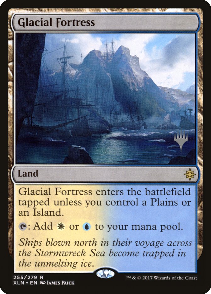 Glacial Fortress (Promo Pack) [Ixalan Promos] | Anubis Games and Hobby