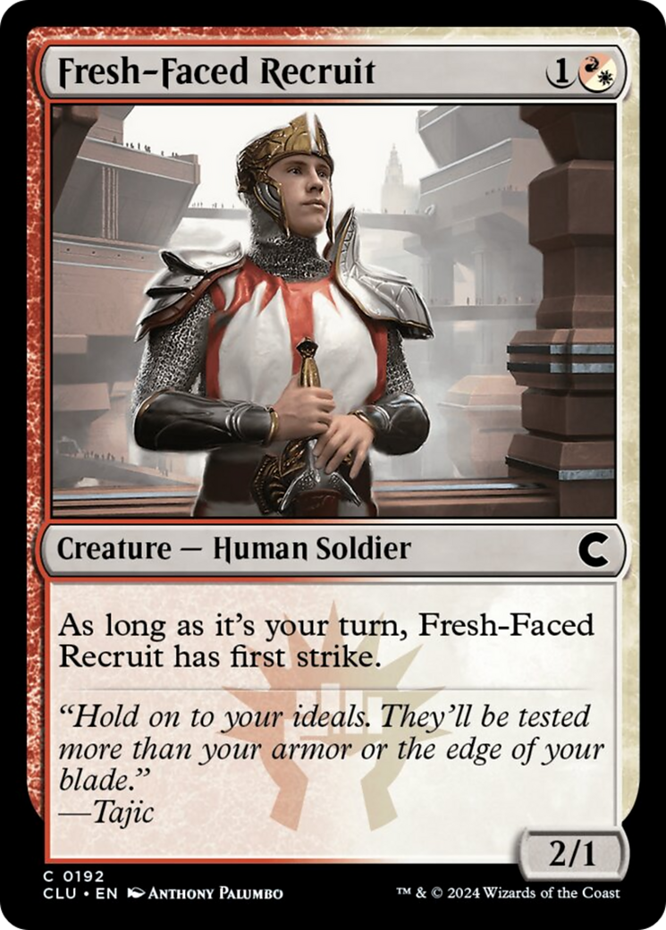 Fresh-Faced Recruit [Ravnica: Clue Edition] | Anubis Games and Hobby