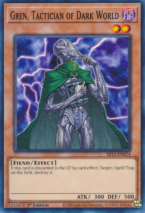 Gren, Tactician of Dark World [SR13-EN014] Common | Anubis Games and Hobby