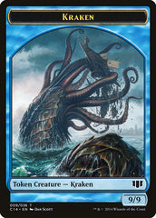 Kraken // Zombie (011/036) Double-Sided Token [Commander 2014 Tokens] | Anubis Games and Hobby